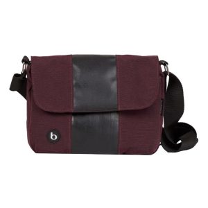 Bolsa Carteiro Bossa Nova Açaí/Preta
